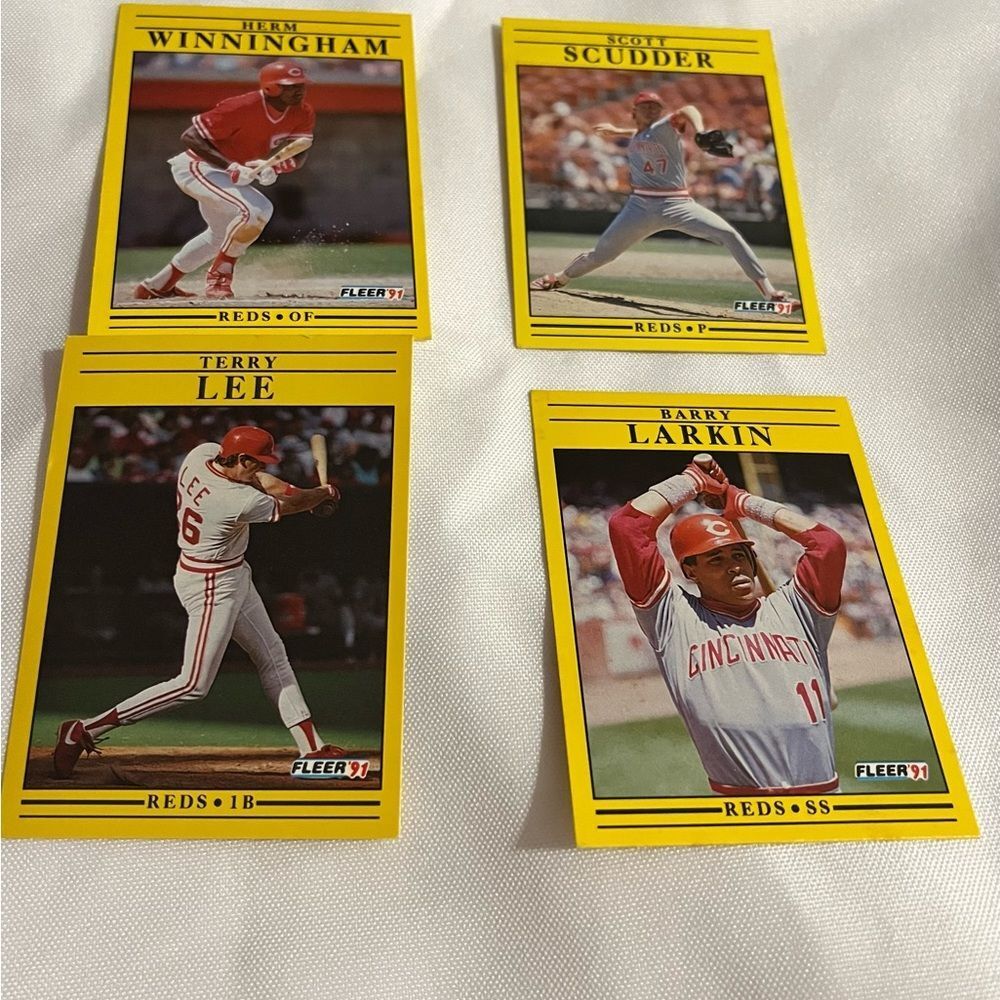 Fleer 91 Baseball Cards Set